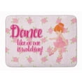 thumbnail image 1 of Carolines Treasures BB5392RUG Danse de Ballet Rouge Machine à Cheveux Lavable Mémoire Mousse Tapis, 1 of 4