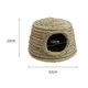thumbnail image 4 of Refugio para conejos hecho a mano, estable, duradero, cama de heno, escondite, cabaña, nido, cabaña, juguete para masticar Medio, 4 of 9