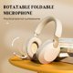 thumbnail image 2 of Auriculares inalámbricos BT5.3 Auriculares supraaurales para juegos con micrófono giratorio Auriculares para centro de llamadas AUX IN Auriculares con cable Almohadillas suaves y plegables, 2 of 8