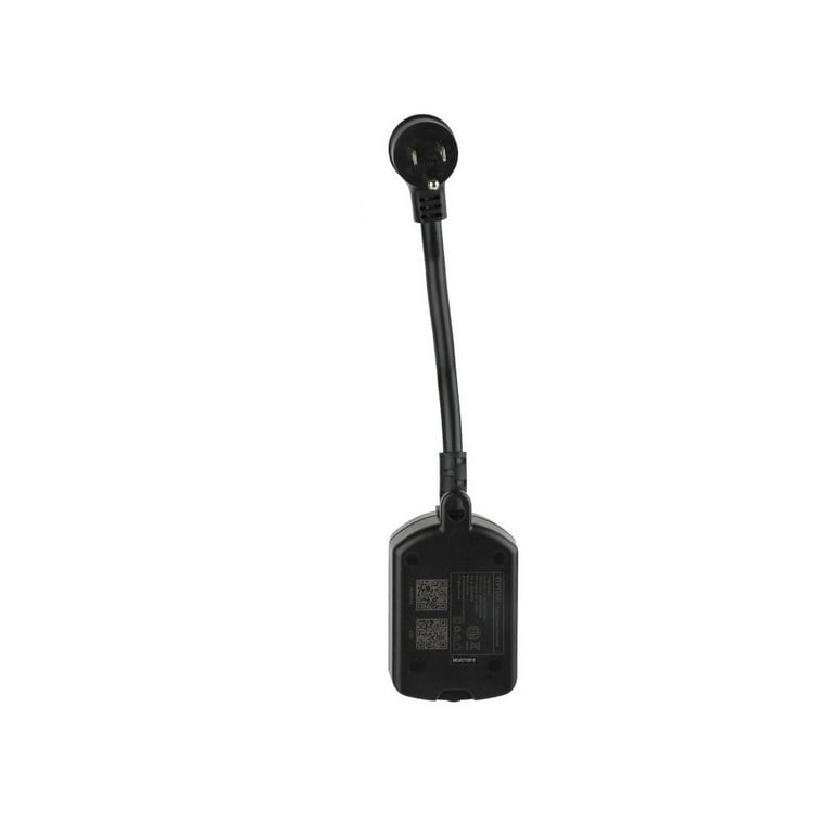 Vivitar Waterproof Outdoor Smart Plug, Black (HA-1011-STP)