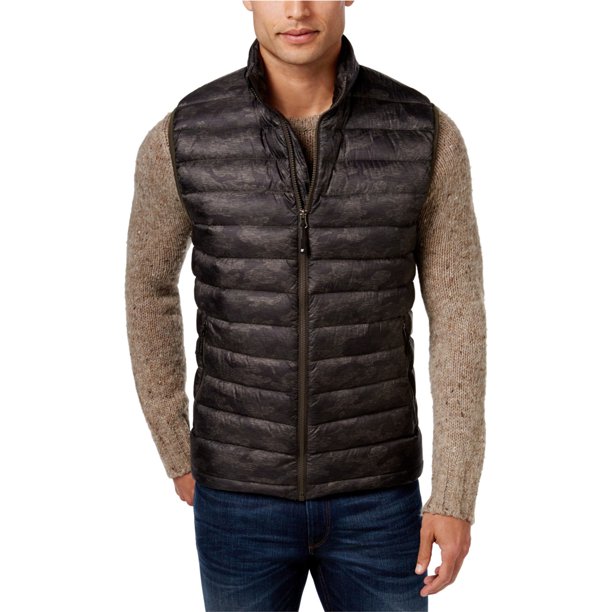 Chaleco acolchado de plumón para hombre de 32 grados, verde, mediano 32 Degrees Chaleco acolchado