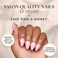 thumbnail image 3 of Glamnetic Press-On Nails – Pink Macaron | Pink French Tip Short Nails, " Salon Quality" , 30 Count, 3 of 6
