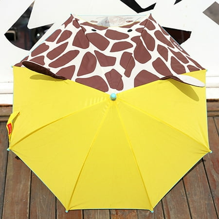 

Cute Cartoon Umbrella Animal Long-Handled Kids Umbrella For Boys Girls