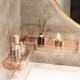 thumbnail image 1 of Bathroom Counter Corner Shelf Kitchen Wall Mounted Organizer No Drill Acrylic Hanging Rack Drainage Storage Holders For Bathroom Kitchen, 1 of 6