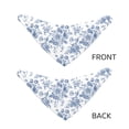 thumbnail image 3 of Rateoe Rose Flowers Print Pet Scarf for Dogs and Cats – Stylish Reflective Design, Breathable & Durable Pet Bandana with Quick-Release Buckle-Large, 3 of 5