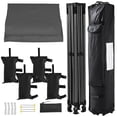 thumbnail image 4 of Yaheetech 10x10 Ft Instant Commercial Canopy Tent with Roller Bag and Sandbags, Dark Gray, 4 of 7