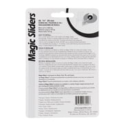 3-pack Magic Sliders Round Screw On Floor Slider Discs - Durable, 3/4 In - 8 Count, 3 Pack — Construction & DIY Use, Standard Hardware Spec