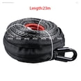 thumbnail image 2 of Winch Rope String Line,Cable With Sheath Gray Synthetic Towing Rope 29m12000LBs Car Wash Maintenance String For ATV UTV Off-Road ,Easy to Carry, 2 of 7