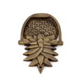 thumbnail image 3 of Antique Brass Vintage Antique Door Hardware Pineapple Door Knocker, 3 of 5