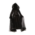thumbnail image 4 of Vestido de para mujer, vestido aterrador de longitud completa, vestido de cosplay de largo gótico Sudadera con capucha y volantes S, 4 of 8
