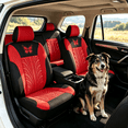 thumbnail image 6 of NIZELUK Full Set of Universal Car Seat Covers, Embroidered Car Seat Protector, Interior Accessories for Cars, Waterproof & Stylish Seat Covers for Vehicles, 6 of 6