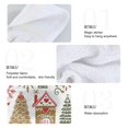 thumbnail image 2 of Yayeee Kitchen Hanging Hand Towels Set of 2 with Loop Bathroom Absorbent Tie Towel, Brown Nordic Christmas House, 2 of 7