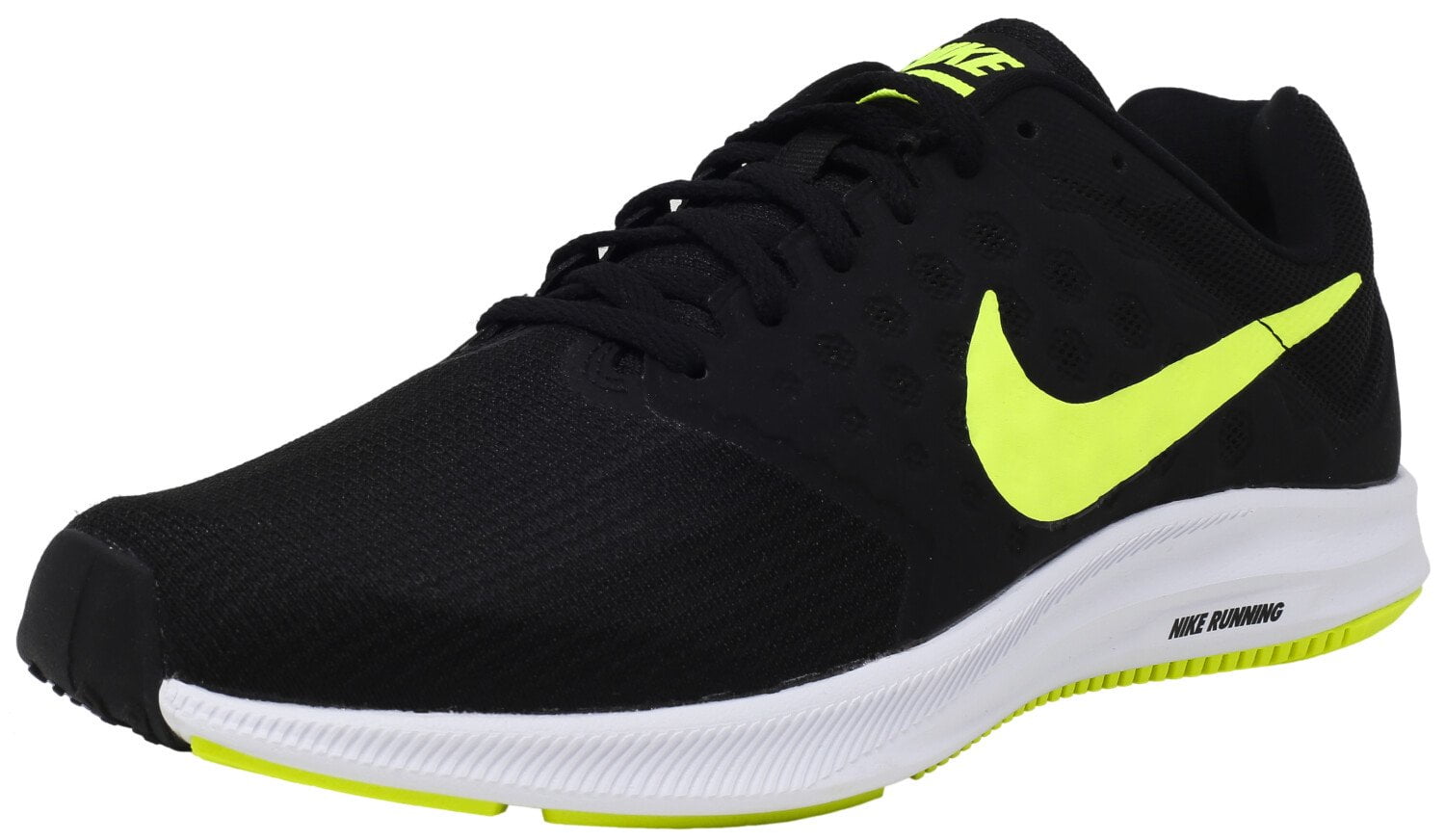 nike downshifter black and white