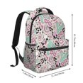 thumbnail image 2 of Fotbe West Cowgirl Disco Pattern Casual Backpack for School, Travel, and Outdoor Activities - Durable, Lightweight, and Comfortable, 2 of 5