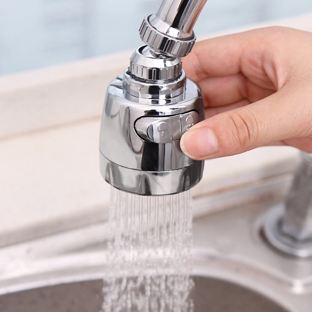 360° Kitchen Tap Head Water Saving Faucet Extender Sprayer Sink Spray Aerator.UK 
