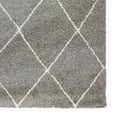 thumbnail image 3 of Gertmenian Thayer Diamond Shag Checkered Gray Indoor Area Rug, 8x10, 3 of 6