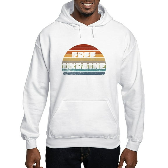 CafePress - Free Ukraine - Pullover Hoodie, Hooded Sweatshirt
