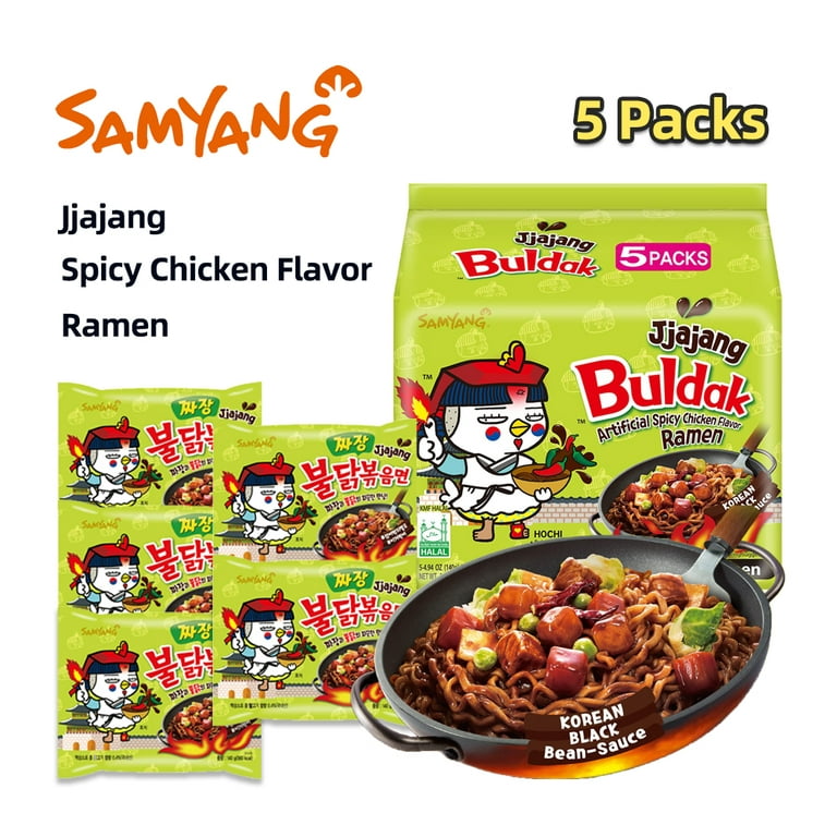 Jjajang' Korean Hot Chicken Flavour Ramen by Samyang