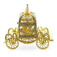 thumbnail image 3 of Bestpysanky Figura decorativa de caja de baratijas de entrenador de coronación real dorada, 3 of 5