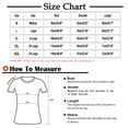 thumbnail image 3 of Puntoco Tops for Women Women'S Casual Solid Color T-Shirt with Large V-Neck Top Yellow XL(XL), 3 of 8