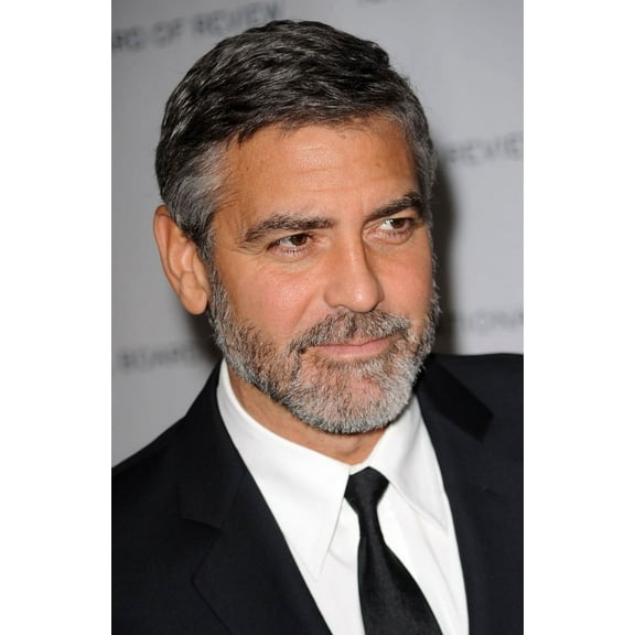 Posterazzi George Clooney At Arrivals for The National Board of Review of Motion Pictures 2010 Gala 16'' x 20'' Framed Poster