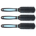 thumbnail image 3 of 3pcs 9 Row Hair Brush Detangling Hair Brush Comb for Styling Defining Wavy Curly Hair, 3 of 15