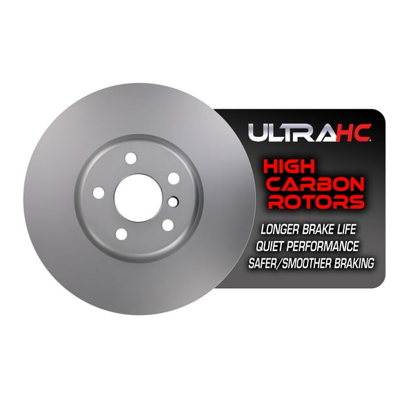 UltraHC Coated High Carbon Brake Rotor, Front Left UR006519