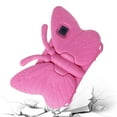 thumbnail image 4 of Allytechgroup Galaxy Tab A9 8.7" Case SM-X110 X115, Soft EVA Cute Butterfly Design Kids Friendly Shockproof Stand Anti-Scratch Drop Proof Case for Samsung Galaxy Tab A9 8.7", Rose, 4 of 7