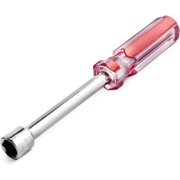 MKEUDQ-11mm Nut Driver, 6-Point Hex Nut Socket Driver Non-Magnetic Tip, High-Torque Nut Driver for Added Torque