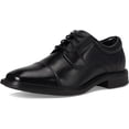 thumbnail image 6 of Nunn Bush Men's Stark Cap Toe Oxford Leather Business Formal Derby Dress Casual Lace-Up, Black, 9 m, 6 of 7