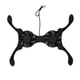 thumbnail image 3 of Almohadillas de enfriamiento USB Cateissary plegables para computadora portátil ventilador dual color negro, 3 of 6