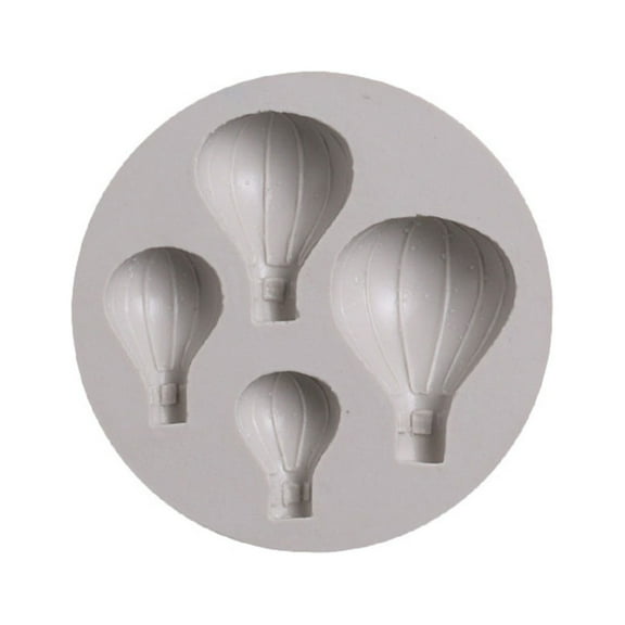 Dusknt Hot Air Balloon Cake Baking Mold 614, Cake Mould,Hot Air Balloon Silicone Mould Fondant Cake Chocolate Cookie Decorating Mould Cake Tools