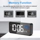 thumbnail image 5 of CHAO Despertador Digital Reloj Digital Reloj Digital Led Despertador Con Posposición De Temperatura 2 Alarmas 12/24 Horas Puerto De Carga Usb 16 Músicas (negro), 5 of 5