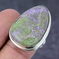 thumbnail image 2 of Natural Purpurite Gemstone Handmade 925 Sterling Silver Jewelry Ring Size 8, 2 of 2