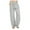 Gray, variant on Diufon Womens Lounge Pants Solid Color Pants Elastic Waist Drawtring Cotton Line Pants with Pockets