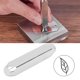 thumbnail image 4 of Stamp Punch Craft, 6mm 1/4in Shinny Punch Stamping Tool Plating Surface Alta Dureza para DIY Jewelry Craft((12) hojas), 4 of 5
