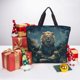 thumbnail image 5 of Balery Starry Sky Meditating Lion Bolsa de Mano para Mujeres con Cremallera, Bolsa de Gimnasio con Compartimentos, Bolsa para Laptop, Bolsa para Trabajo, 5 of 6