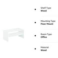 thumbnail image 5 of ClosetMaid Wide Horizontal Stackable Closet Organizer, White, 5 of 7