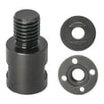 thumbnail image 3 of Adaptador Convertidor, Convertidor de Varilla de Tornillo, Fácil de Instalar, Conector de Interfaz de Pulidor Multifunción de Acero para Accesorio de M10 a M14 shamjiam Adaptador convertidor de hilo, 3 of 7