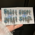 thumbnail image 3 of 2026 Ice Shards Purely Handmade Wearable Nails, New Style Glass Nails, Exquisite Craftsmanship, Versatile and Personalized for Women, 3 of 4