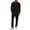 Black*, variant on Rutayy Mmen'S Outfits Tailored Fit 2 Piece Business Long Sleeve Tops and Trousers Solid Color Trendy Vibrant Sets