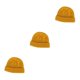 thumbnail image 4 of Gorros de punto Qarigey Otoño Invierno Amarillo Medio, 4 of 6