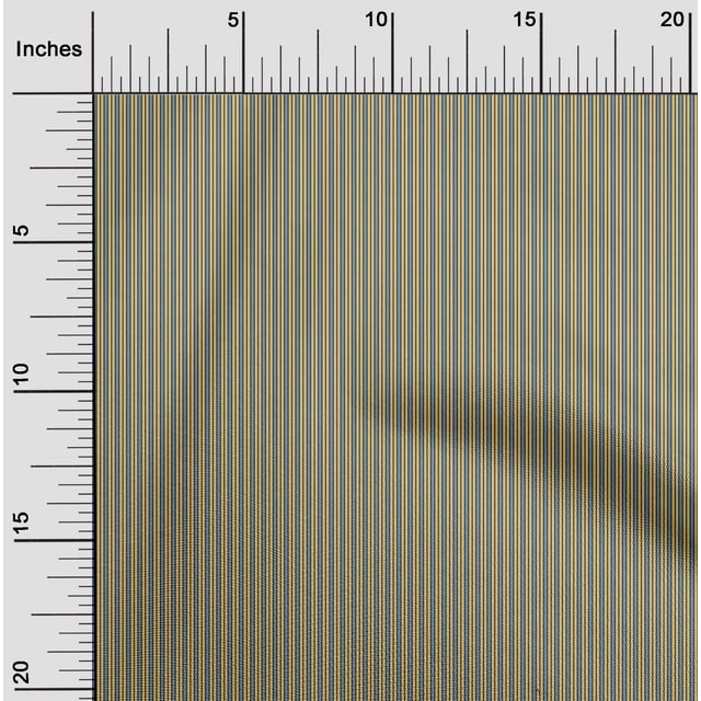 oneOone Georgette Viscose Fabric Shadow Stripe Print Sewing Fabric BTY 42 Inch Wide