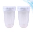 thumbnail image 2 of 2PCS Handheld Flour Sieve Sifter Cup Baking Icing Sugar Shaker Sieve Jar Bakeware Baking Pastry Tools (White), 2 of 7