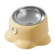 thumbnail image 4 of Comedero inclinado para gatos, ideal para viajes, para cachorros y perros pequeños. Amarillo, 4 of 8