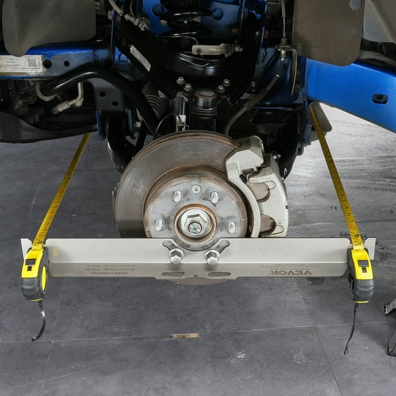 KFFKFF Wheel Alignment Tool Toe Plates Accurate Measurements with 2 Tape Measures