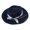 Blue, variant on Vintage Ethnic Wool Felt Hat with Decorative Trim Stylish and Warm for All Occasions