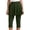 Green, variant on Women's Skirted Leggings - Flared Hem, 7/8 Length, Stretchy Fabric, Versatile for Gym/Casual