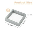 thumbnail image 2 of Uxcell 30 Pcs Caja de Almacenamiento para Uñas Postizas, Caja de Exhibición para Uñas, Organizador para Arte de Uñas, Regalos de Joyería, Suministros de Almacenamiento para el Hogar, Gris, 2 of 6