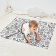 thumbnail image 2 of Basketball Doodle Pattern Blanket,Comfortable Soft Flannel Throw Blanket,All Season,Warm Lightweight Blankets for Sofa Bed Couch Living Room Chair,30"x40", 2 of 4